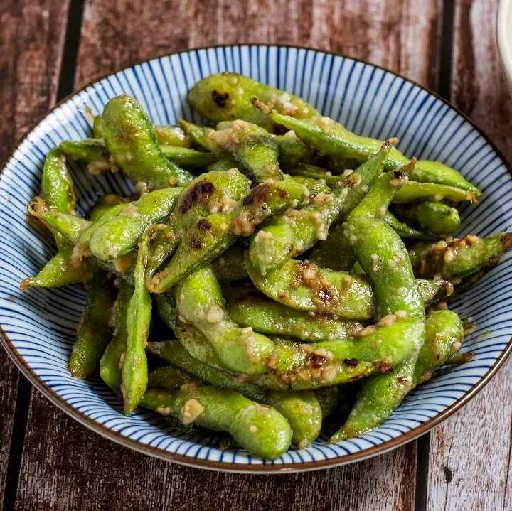 Garlic Edamame