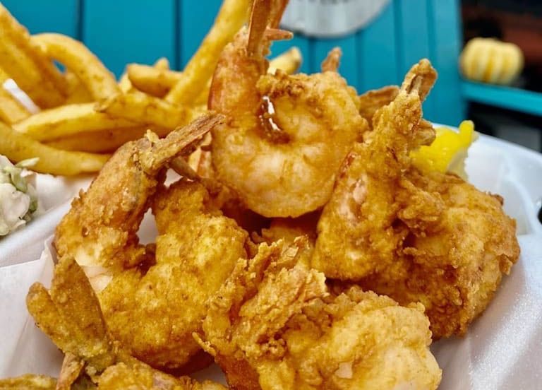 Fried Shrimp Platter#