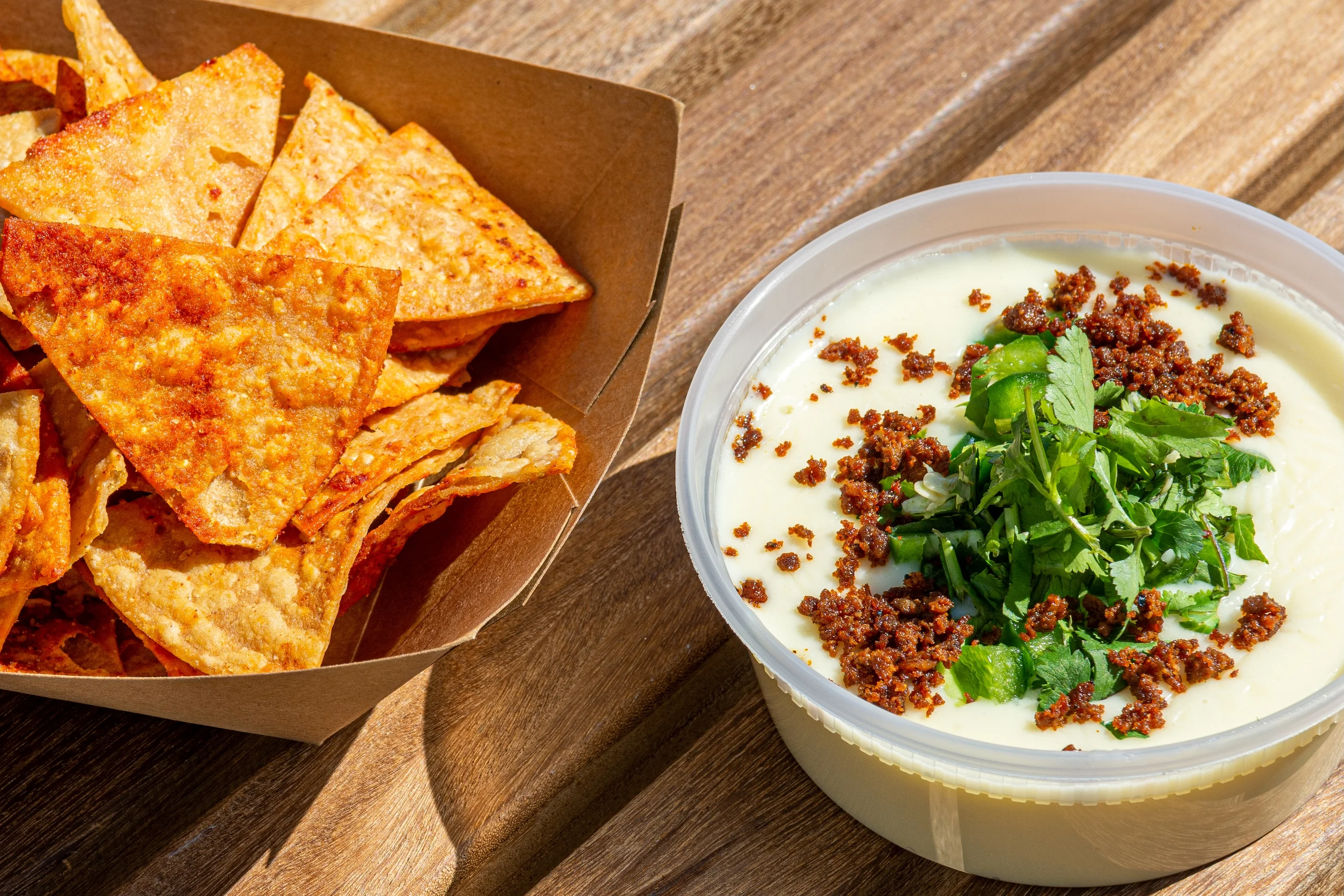 8 oz Queso & House Made Chips