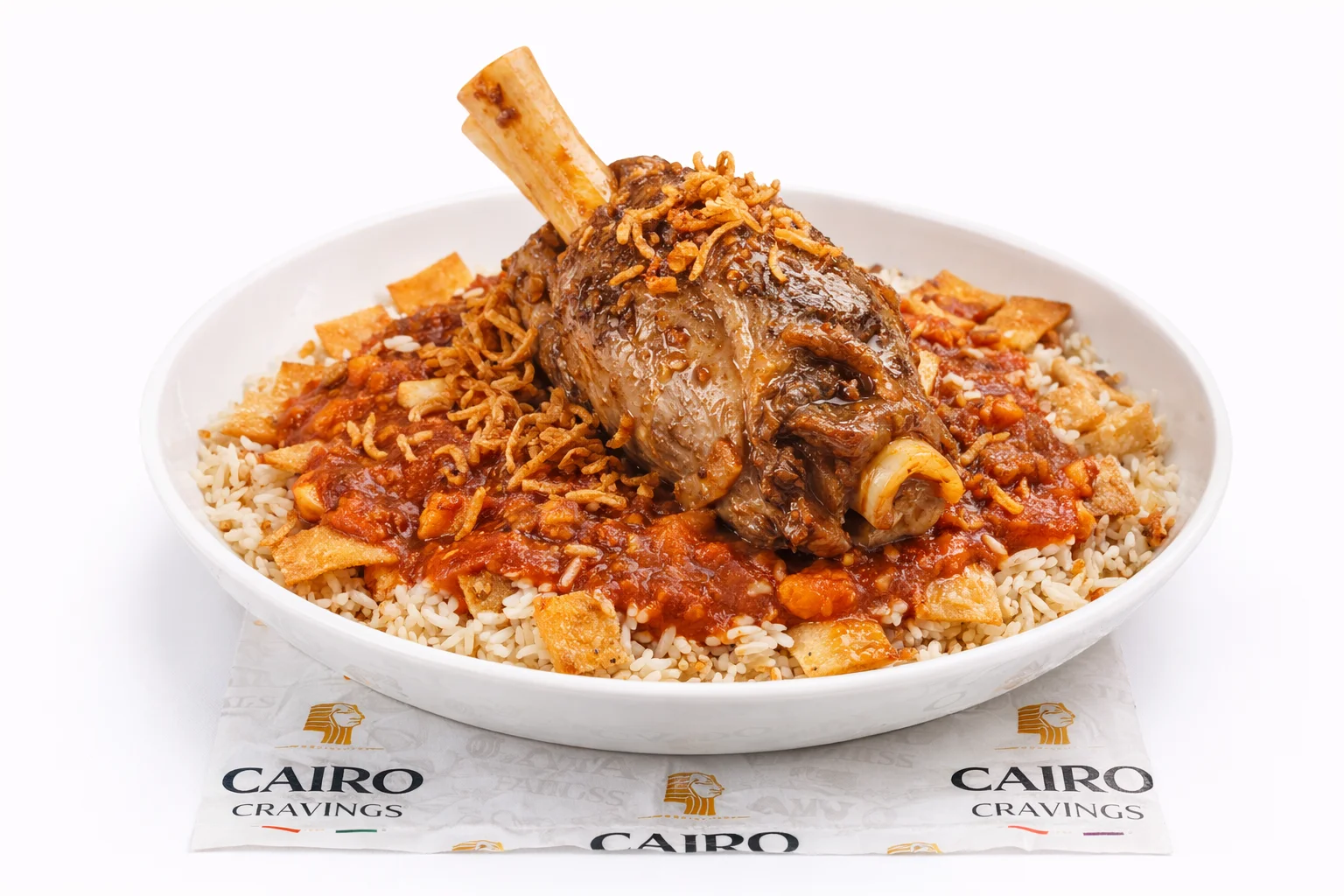 An artistic display of various grains, legumes, and noodles arranged to resemble a scene. Accompanied by small bowls of sauces and garnishes, this dish showcases a fusion of textures and flavors.