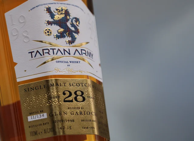 Tartan Army Glen Garioch bottle