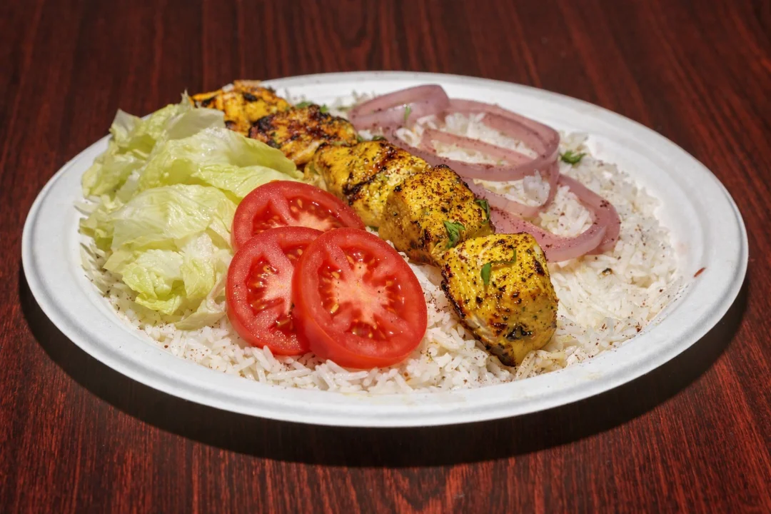 #2 - Joojeh Chicken Kabob Platter