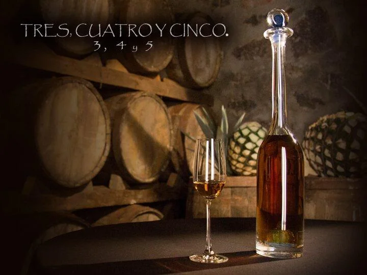 345 Tres Cuatro Y Cinco Tequila Extra Anejo 750ml