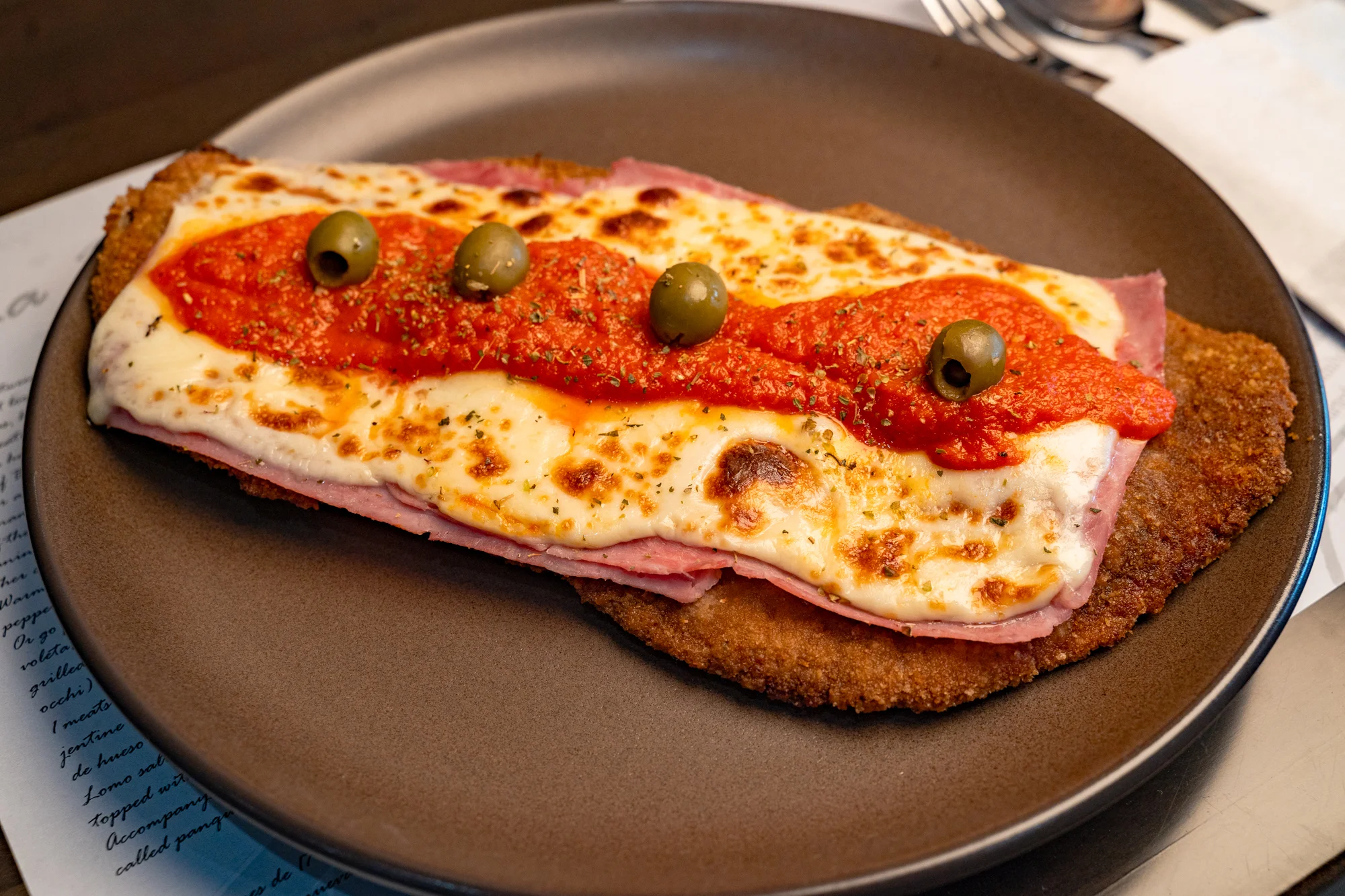 Milanesa Napolitana