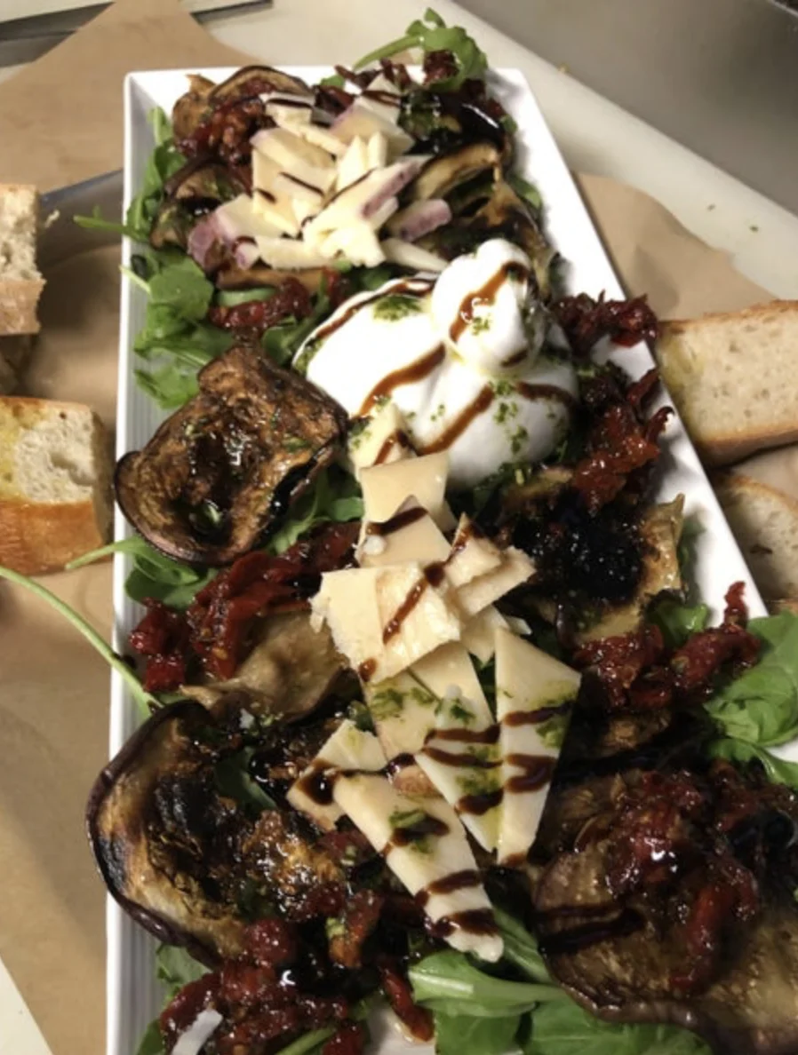 Antipasti Plate with Fresh Burrata