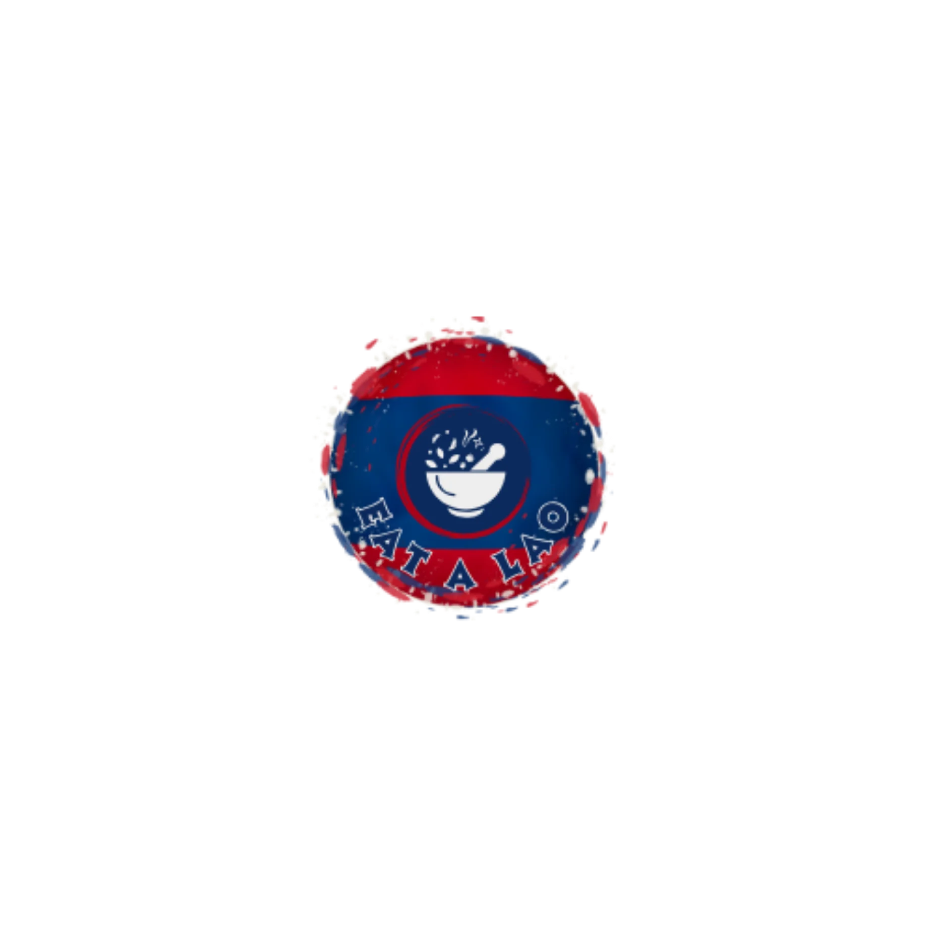 Logo of Eat A Lao featuring a mortar and pestle
