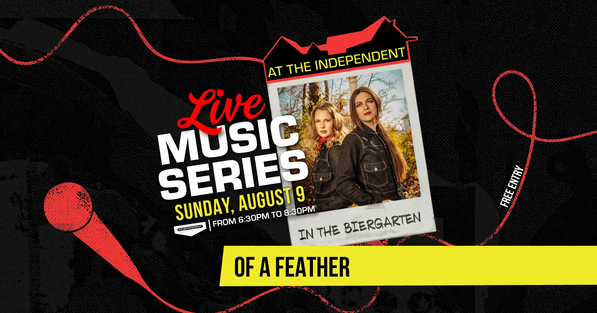 Promotional image for Indie Music event featuring Todd Murphy.