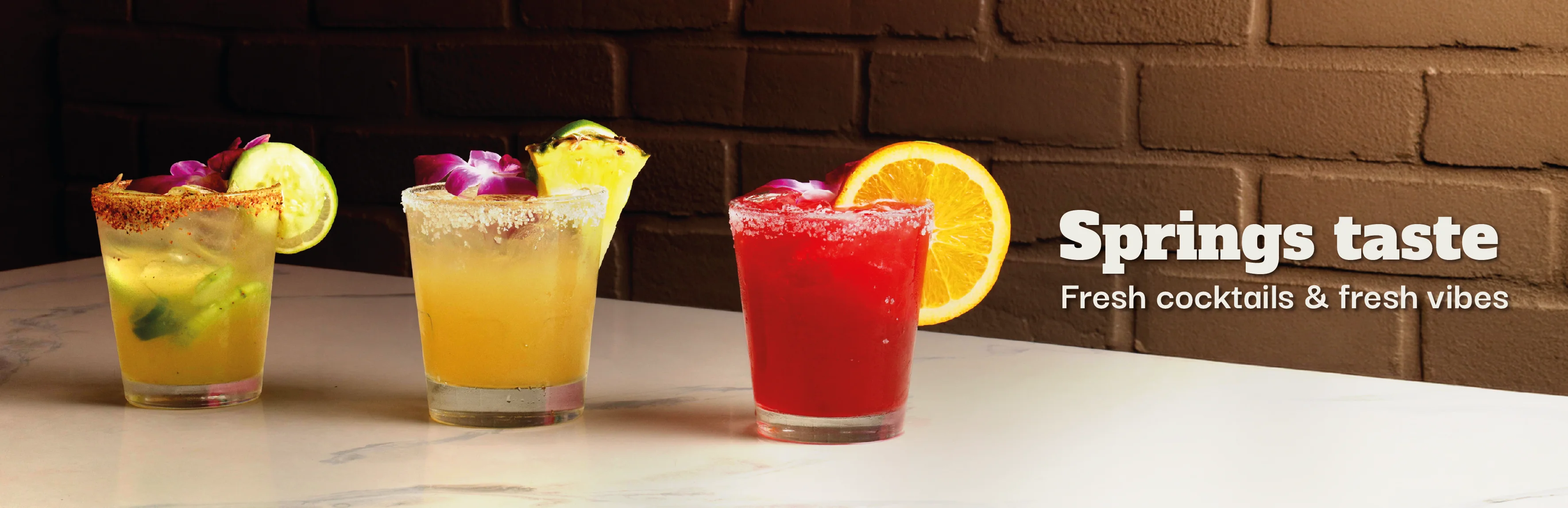 Colorful cocktails showcasing fresh flavors and vibrant garnishes