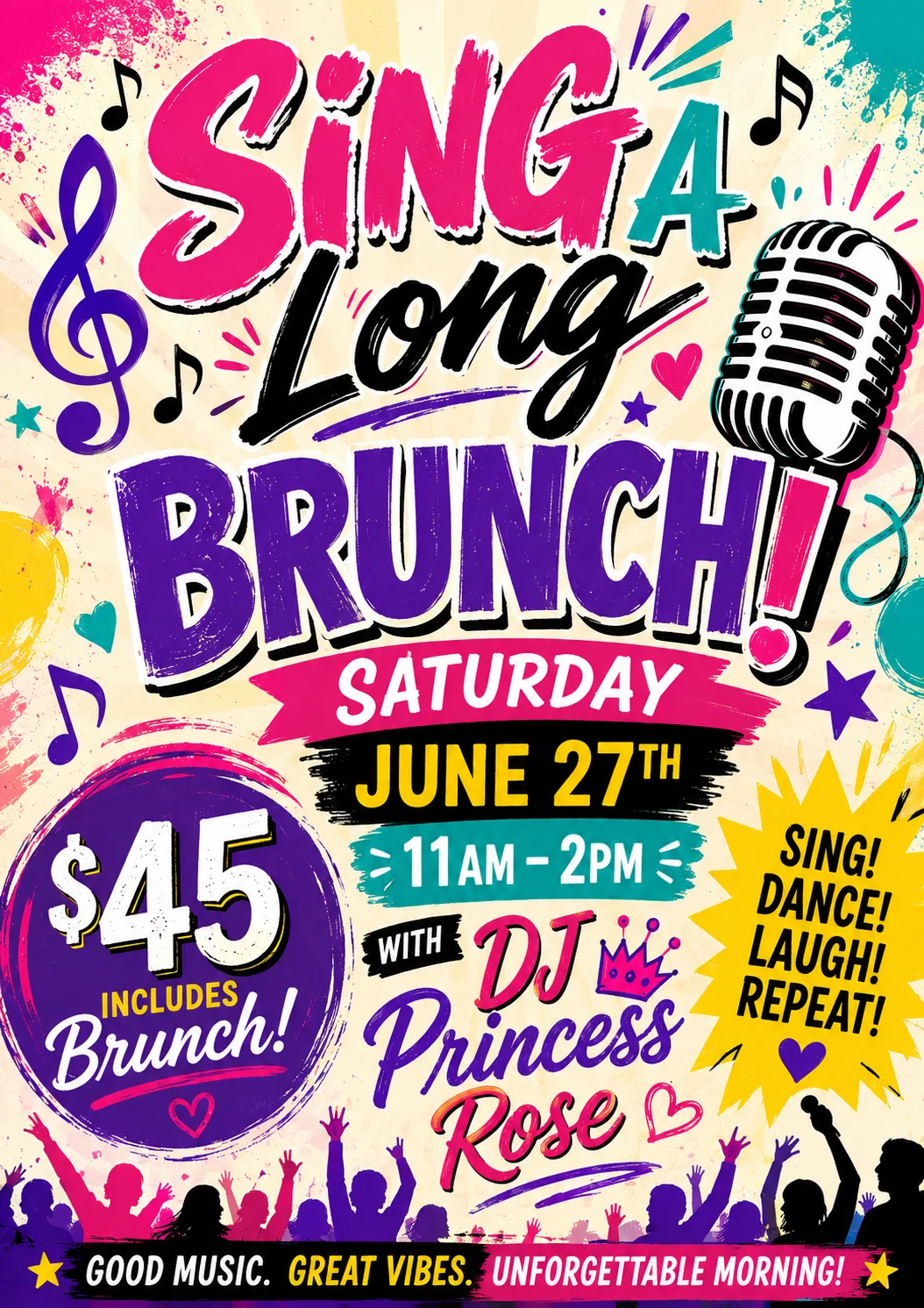 Sing A Long Brunch Karaoke