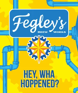 Fegley's Brew Works logo with vibrant design