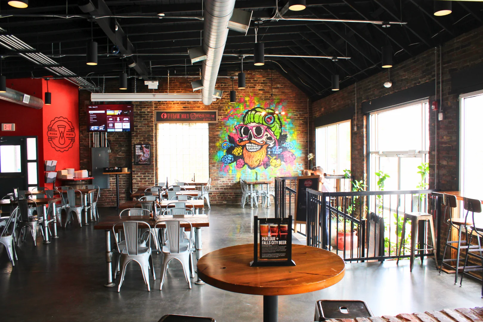 Private event space at Parlour x Falls City in Louisville, KY