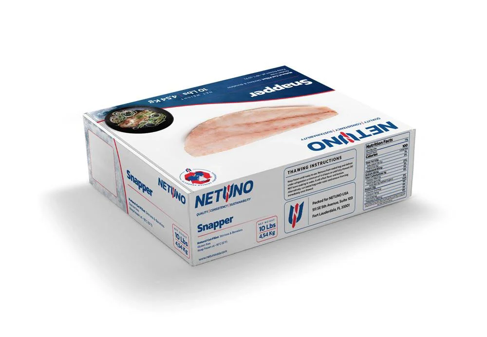 Snapper fillet 3-4oz