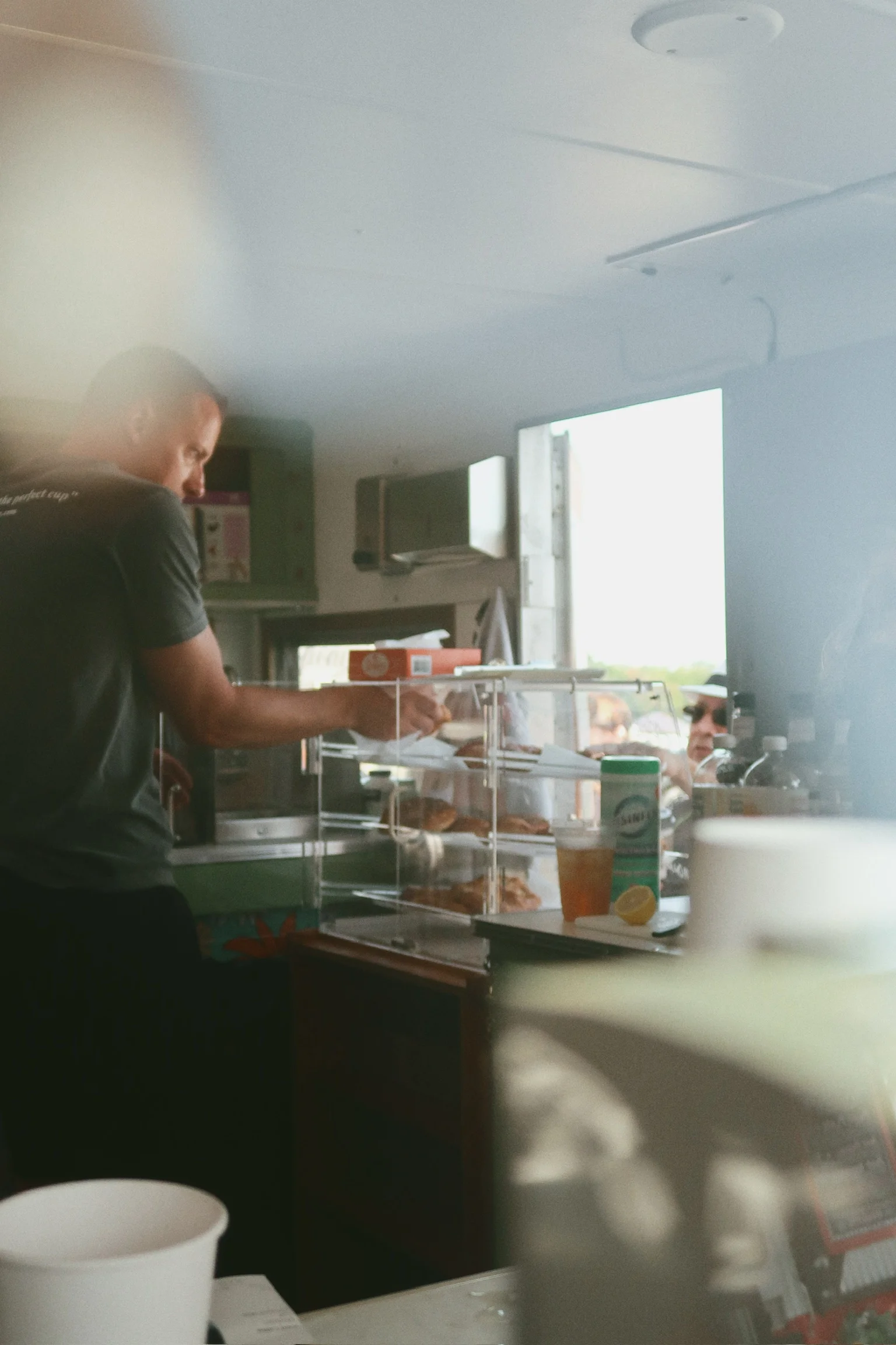 A restaurant chef preparing a dish