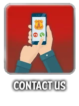 Contact us graphic with smartphone and call icons