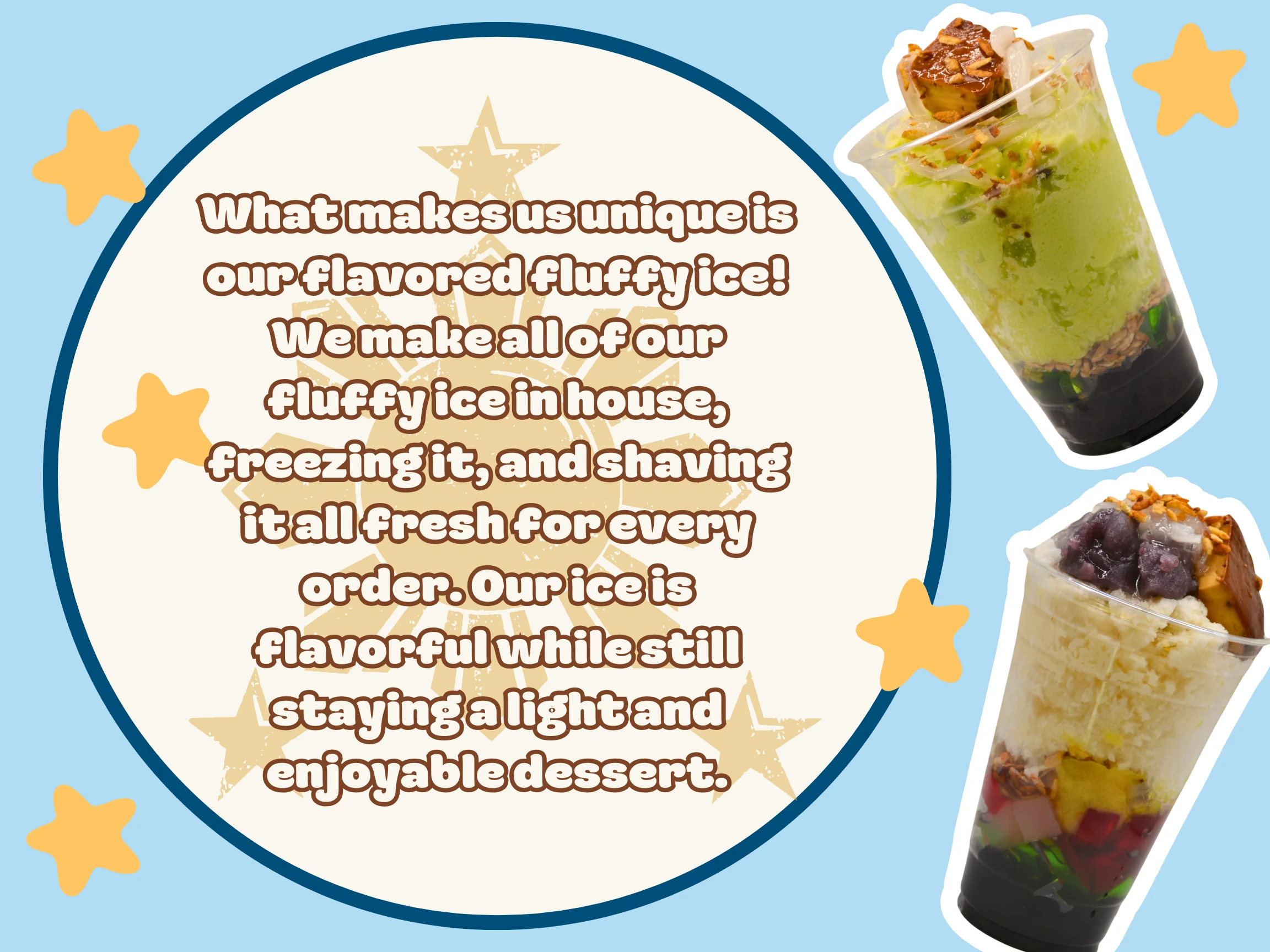 Colorful dessert with leche flan, boba, and sweet corn in a cup.