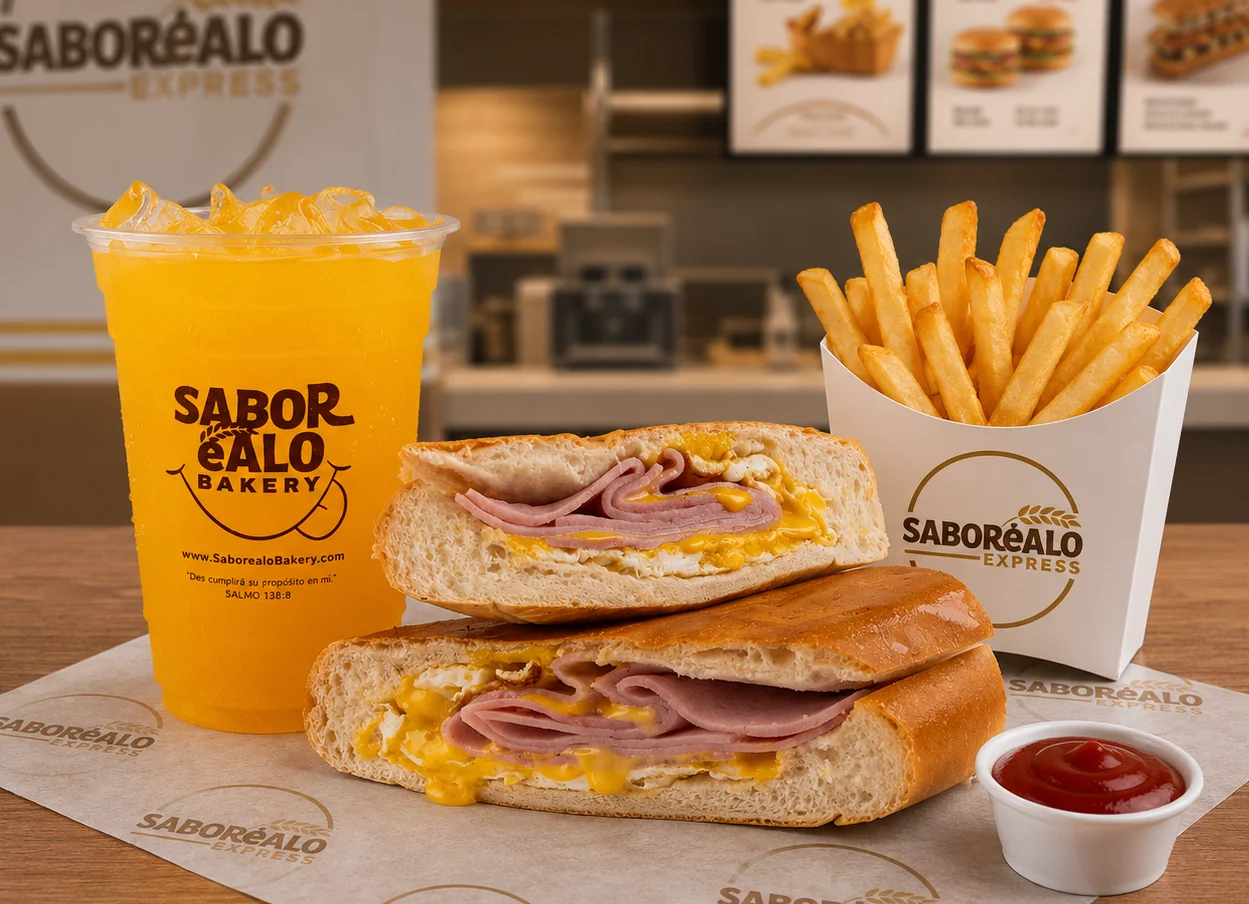 Jamón Queso y Huevo *COMBO