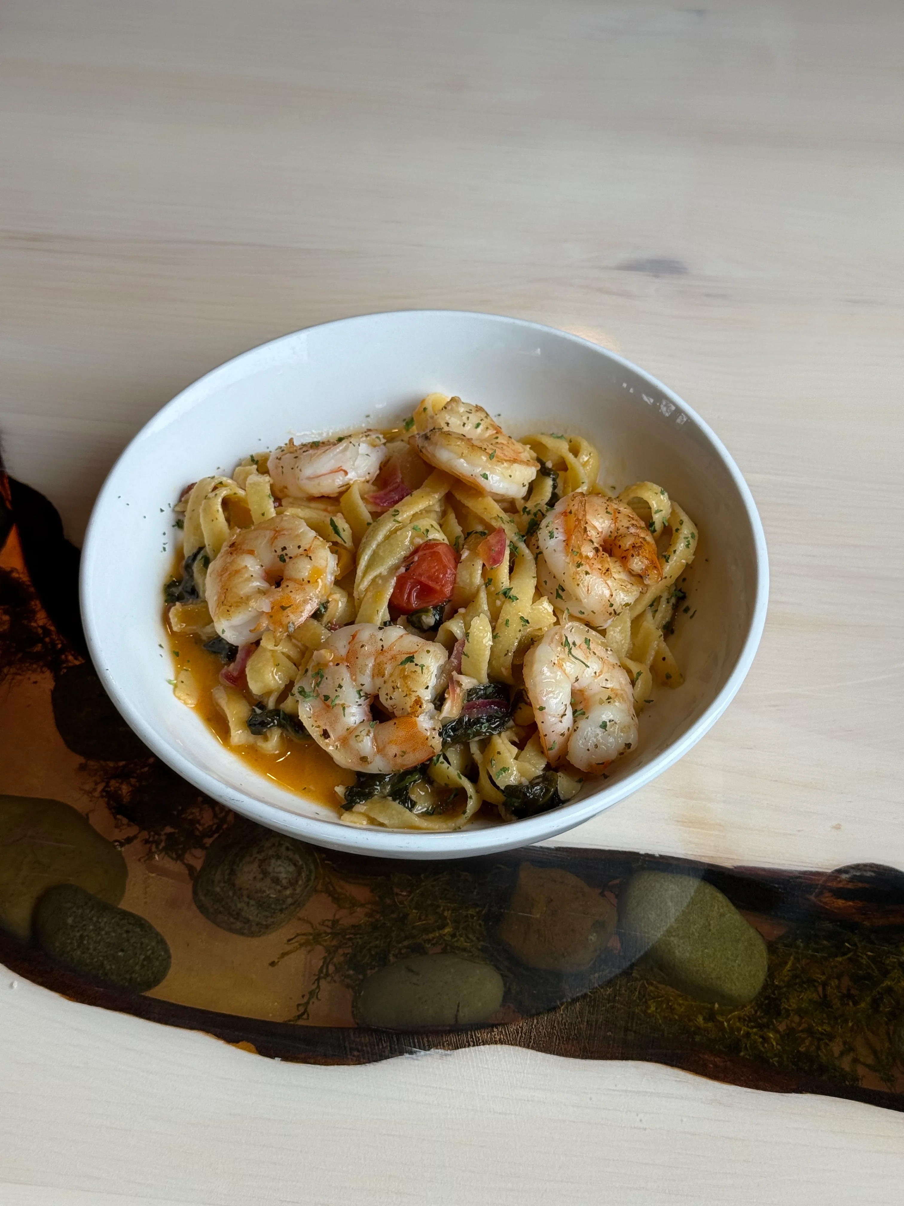 Shrimp Florentine