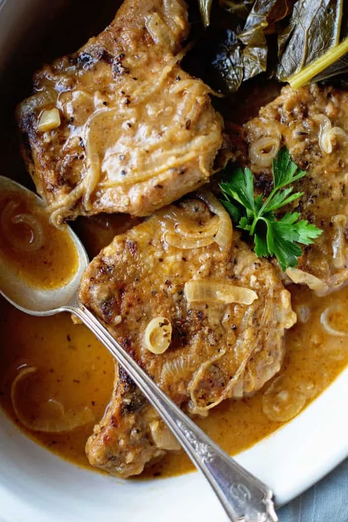 (2) Smothered Pork Chop