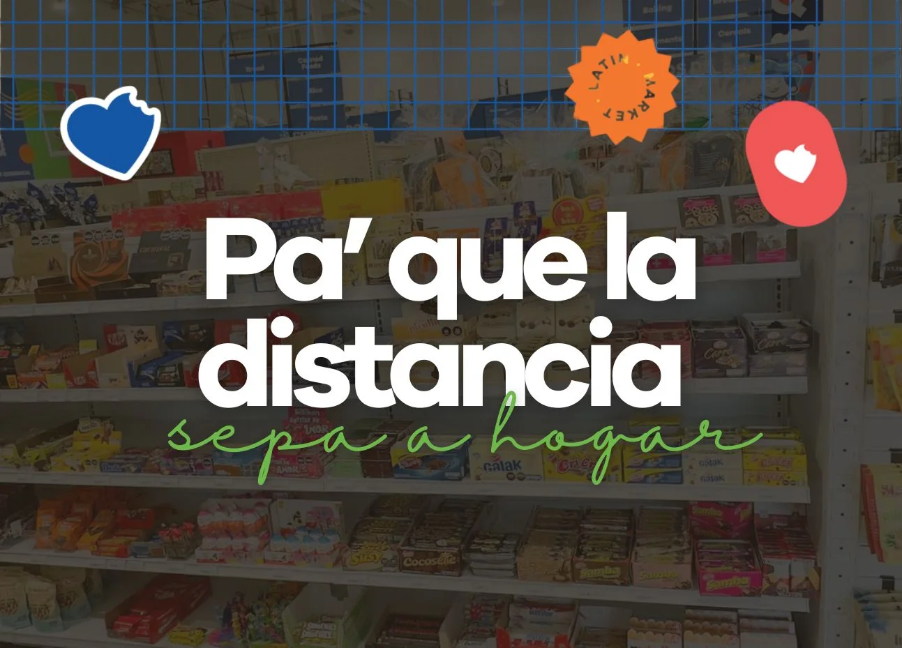 Woman shopping latin groceries
