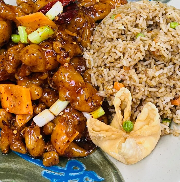 Orange Chicken (Lunch)  (L) 陈皮鸡