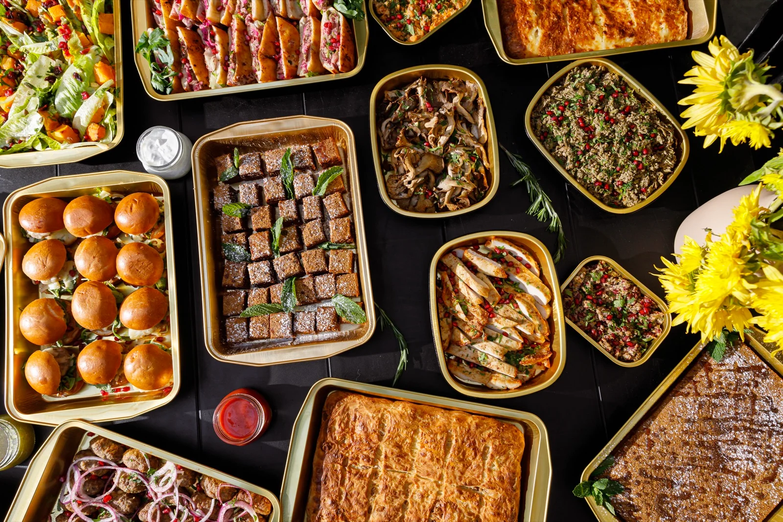 Savory pastry breakfast