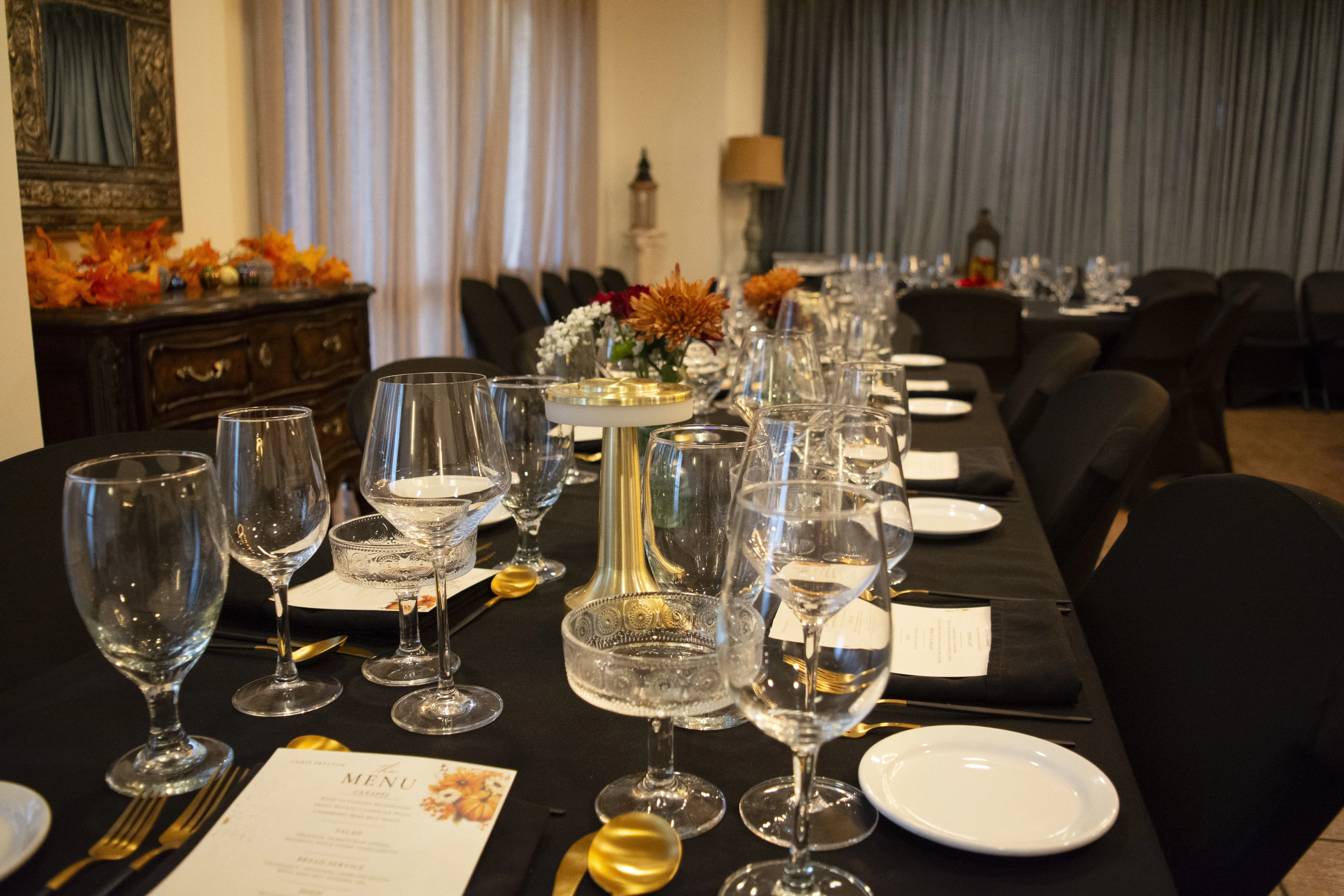 joes italian alabaster private dinner
