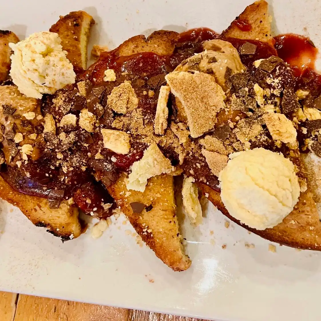 Batter & Berries Lincoln Park Drunken BBQ S&C Shrimp and Chicken