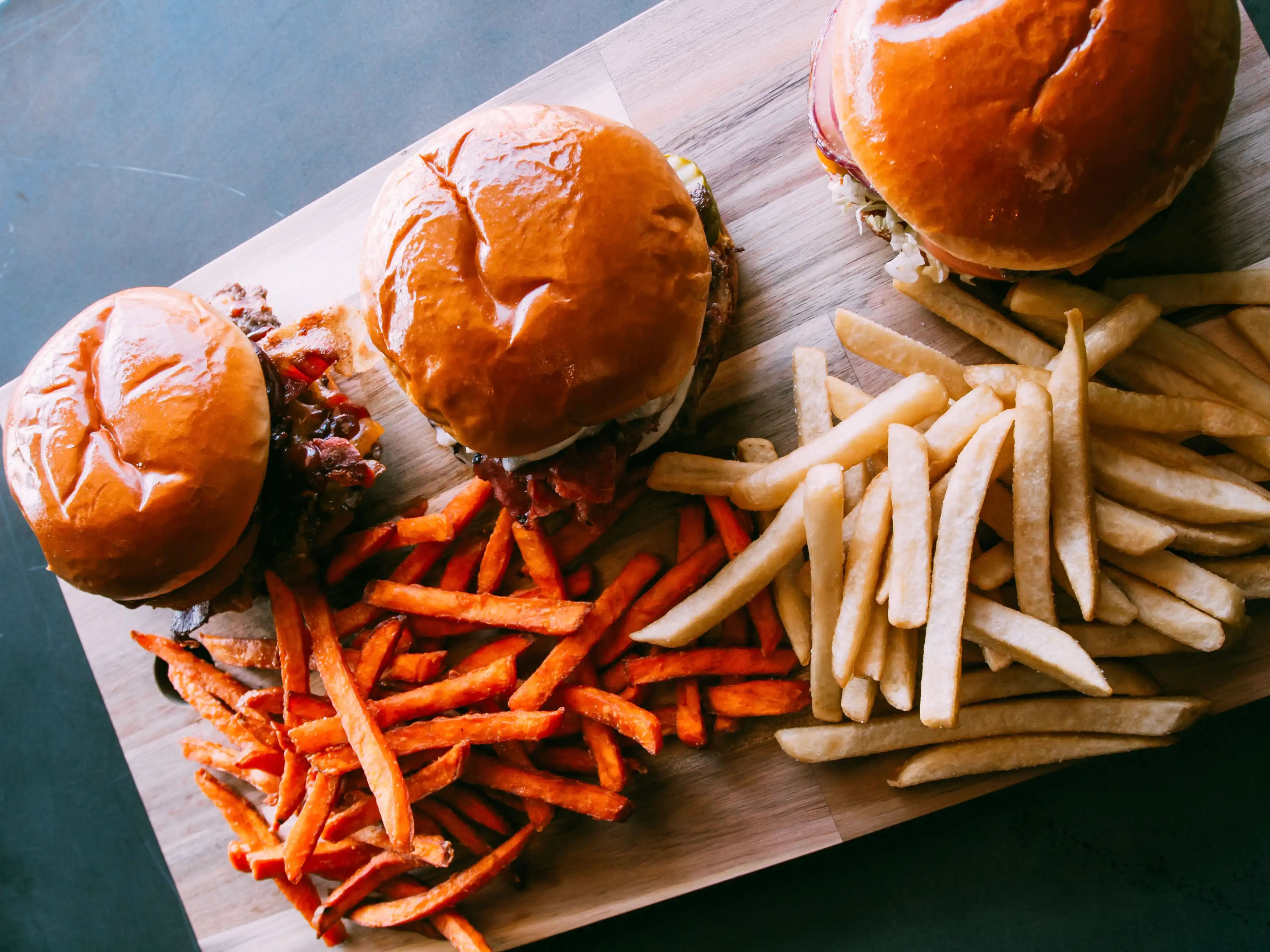 Burgers and Fries 