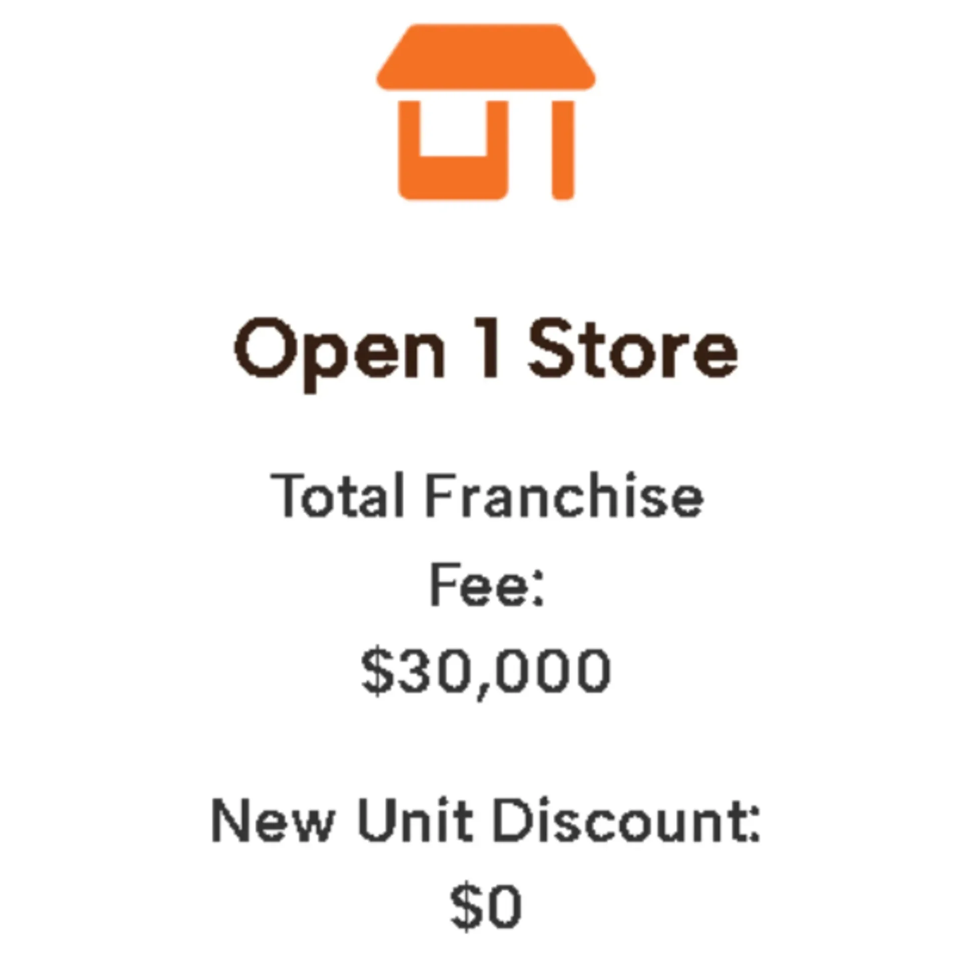 Open 1 Store