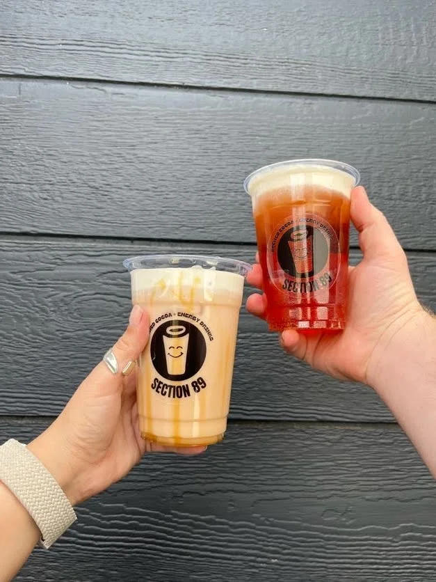 Refreshing iced beverages from Section 89
