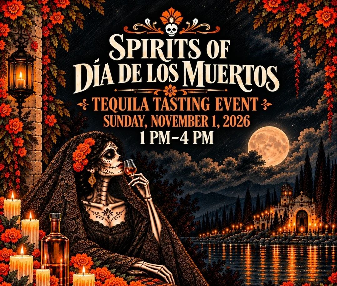 Artistic representation for Día de los Muertos celebration with skeleton and marigolds