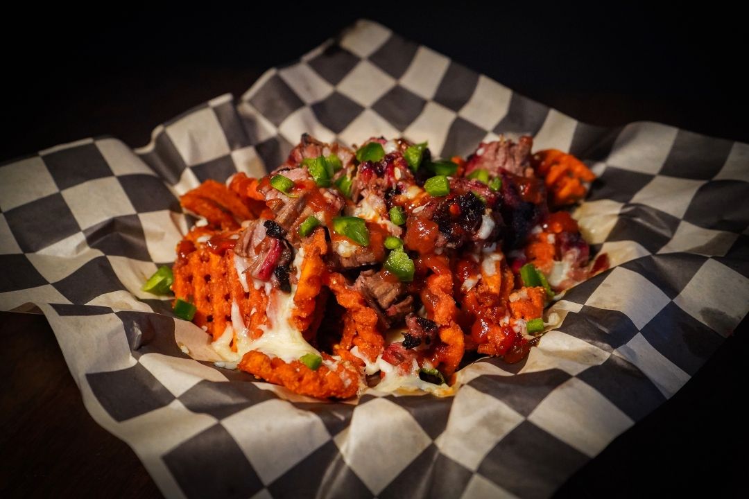 Loaded Sweet Potato Fries