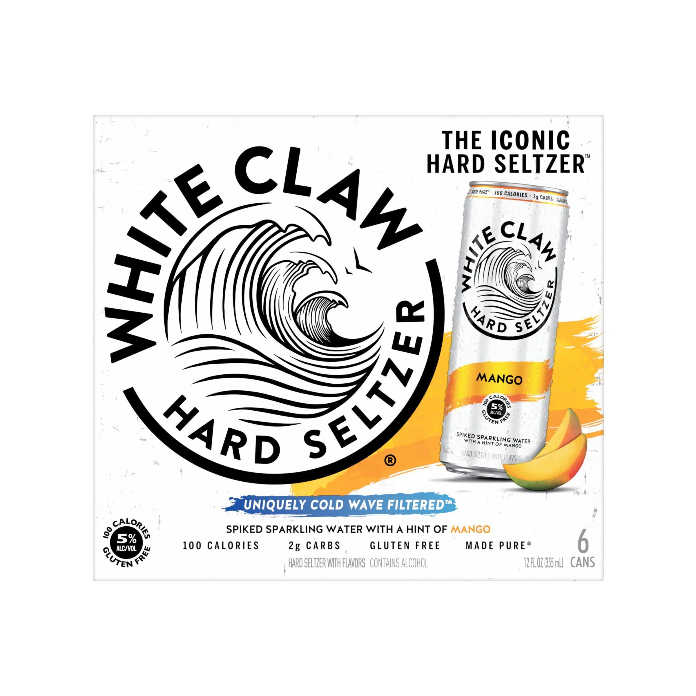 White Claw Mango Hard Seltzer