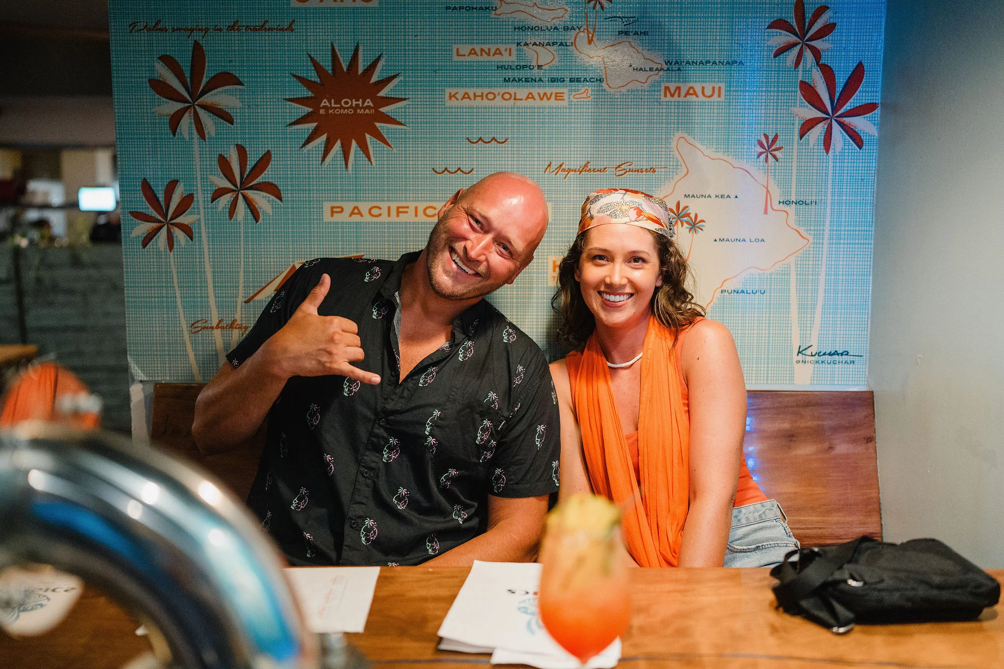 Heart of house at Magics Beach Grill 
