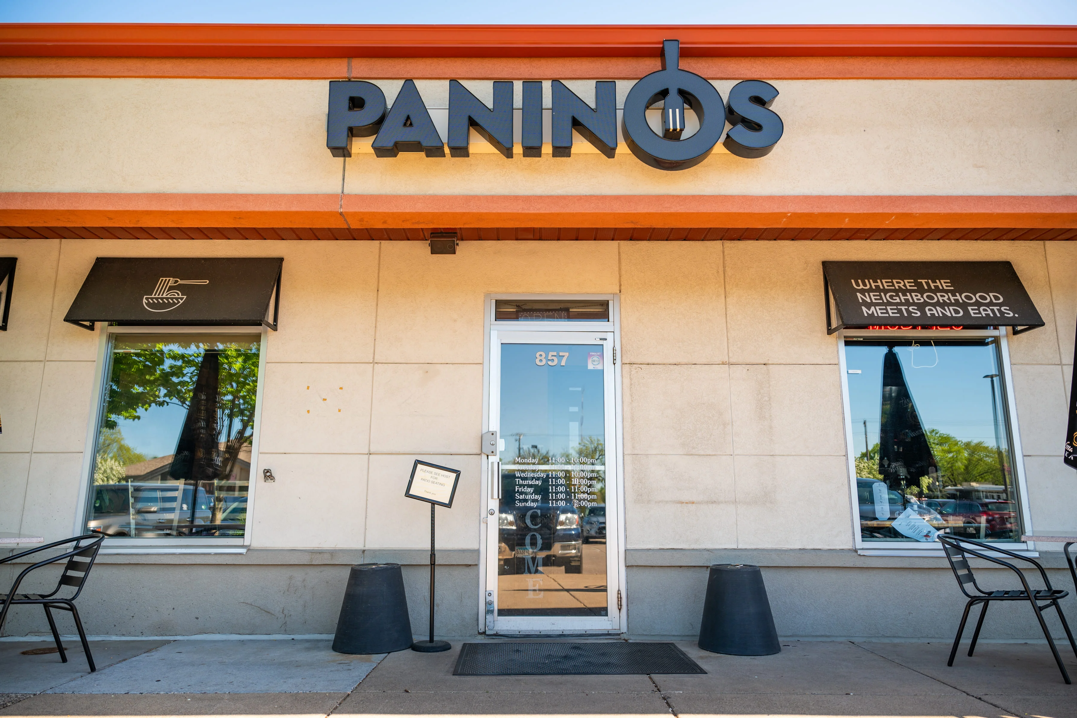 Panino's Entrance