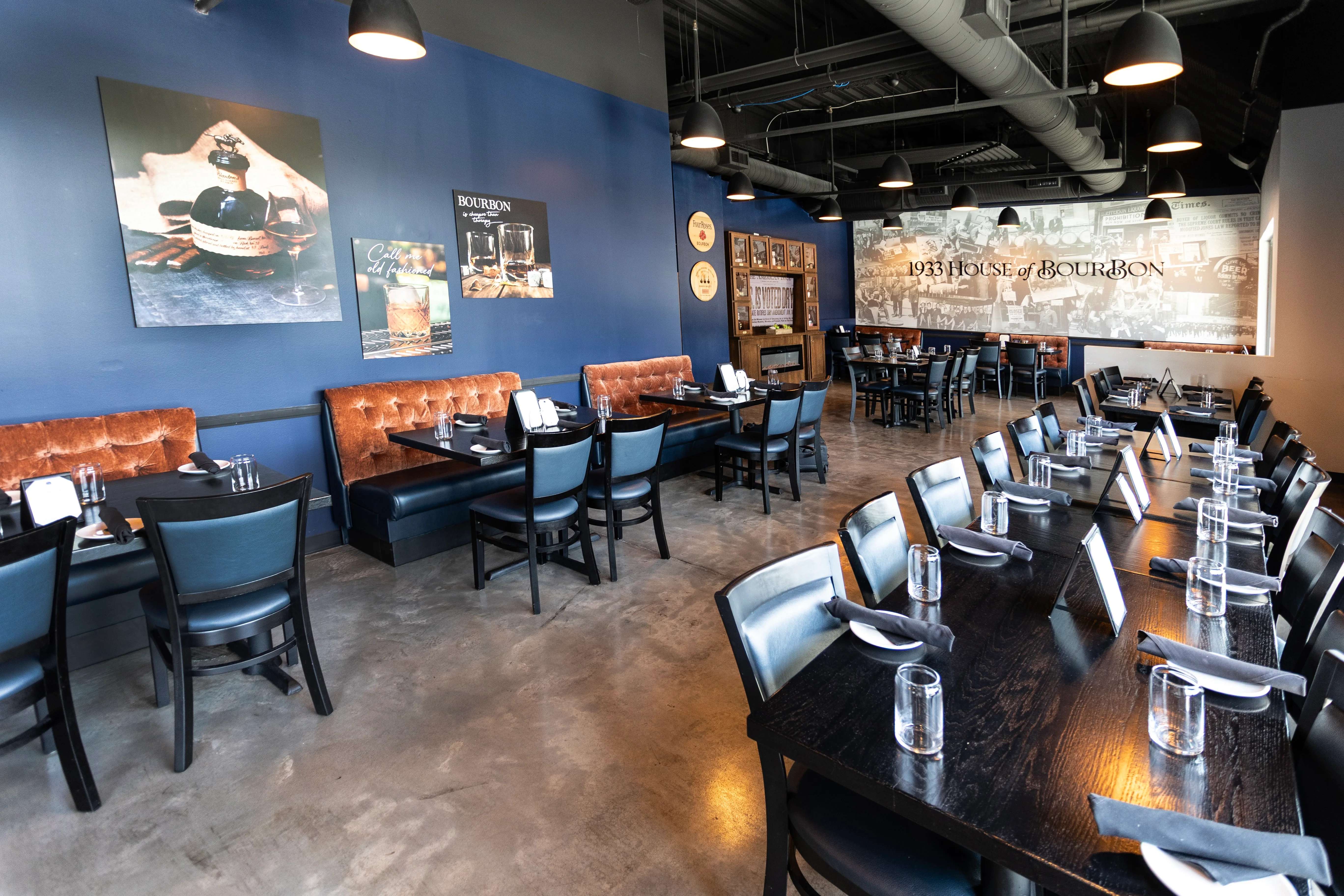 Private Dining Space for Rent at 1933 House of Bourbon in Edwardsville, IL