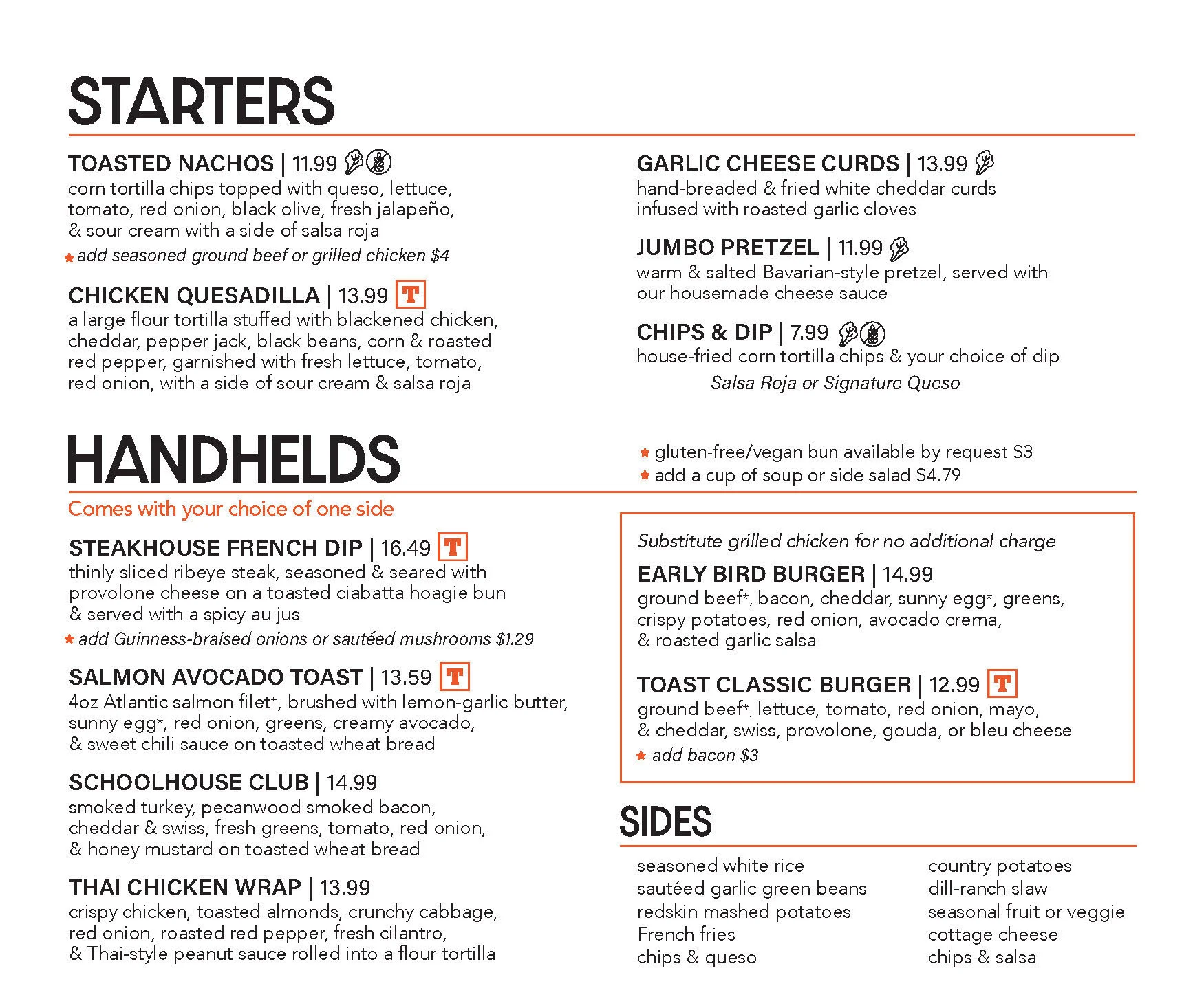 With a selection of classic breakfast dishes and hearty midday favorites, every plate is made with care.