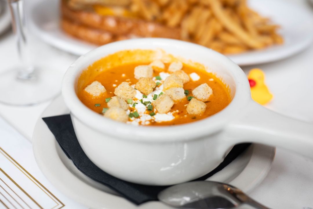 SUMMER THAI TOMATO SOUP at Little Duck Diner