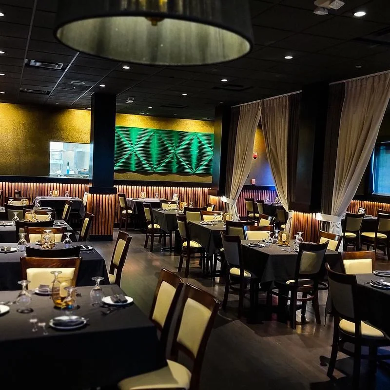 Dining room at Irina's Steak & Seafood.