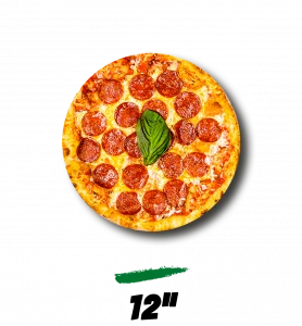 A 12 inch pizza