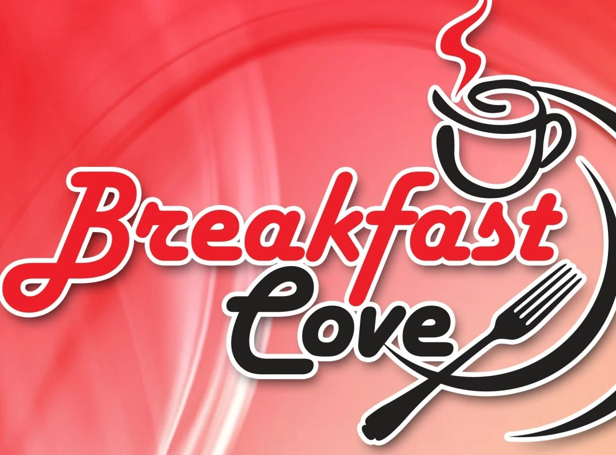 Logo of Breakfast Love featuring coffee and cutlery