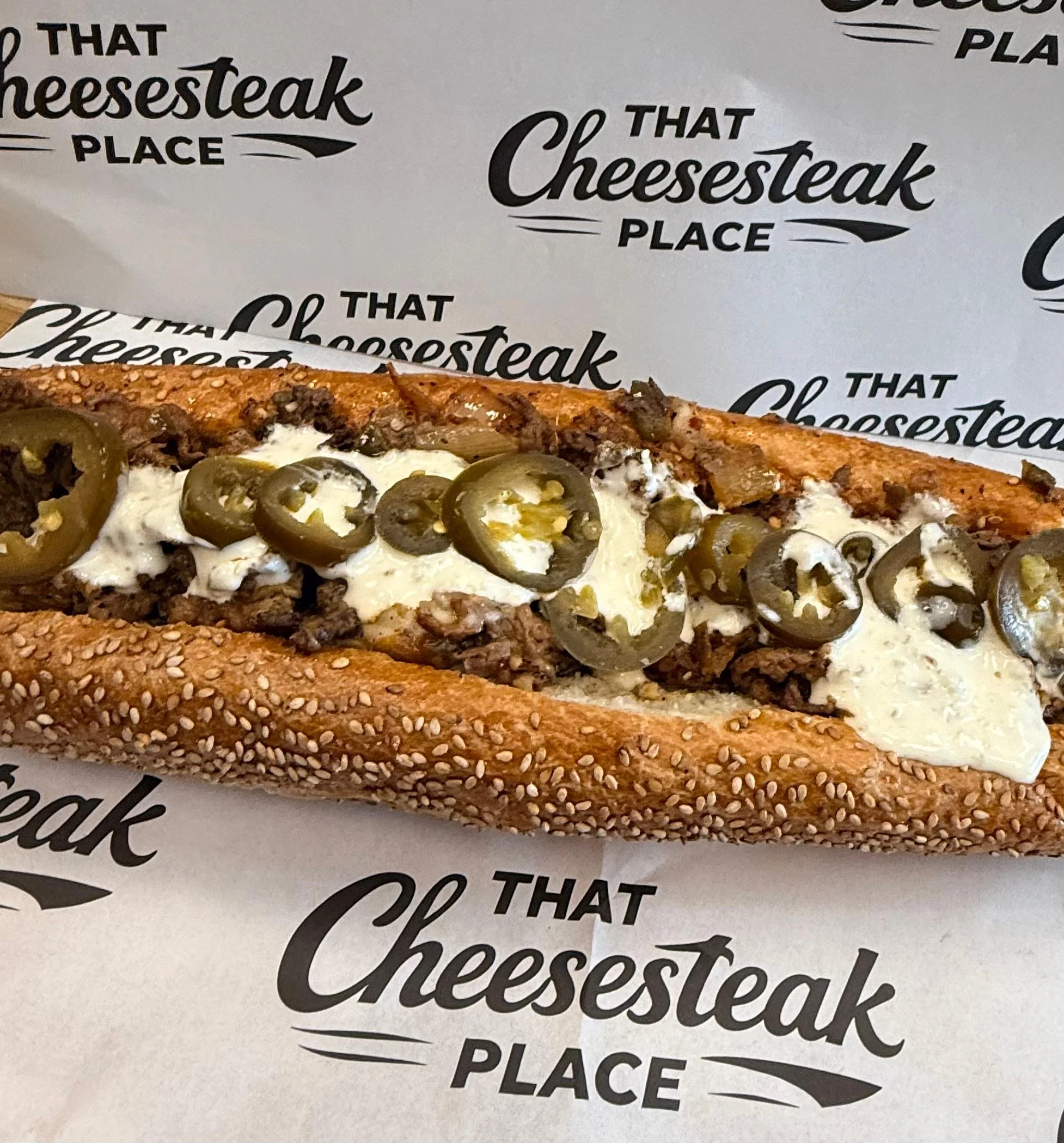 Gluten Free Spicy Jalapeno Cheesesteak
