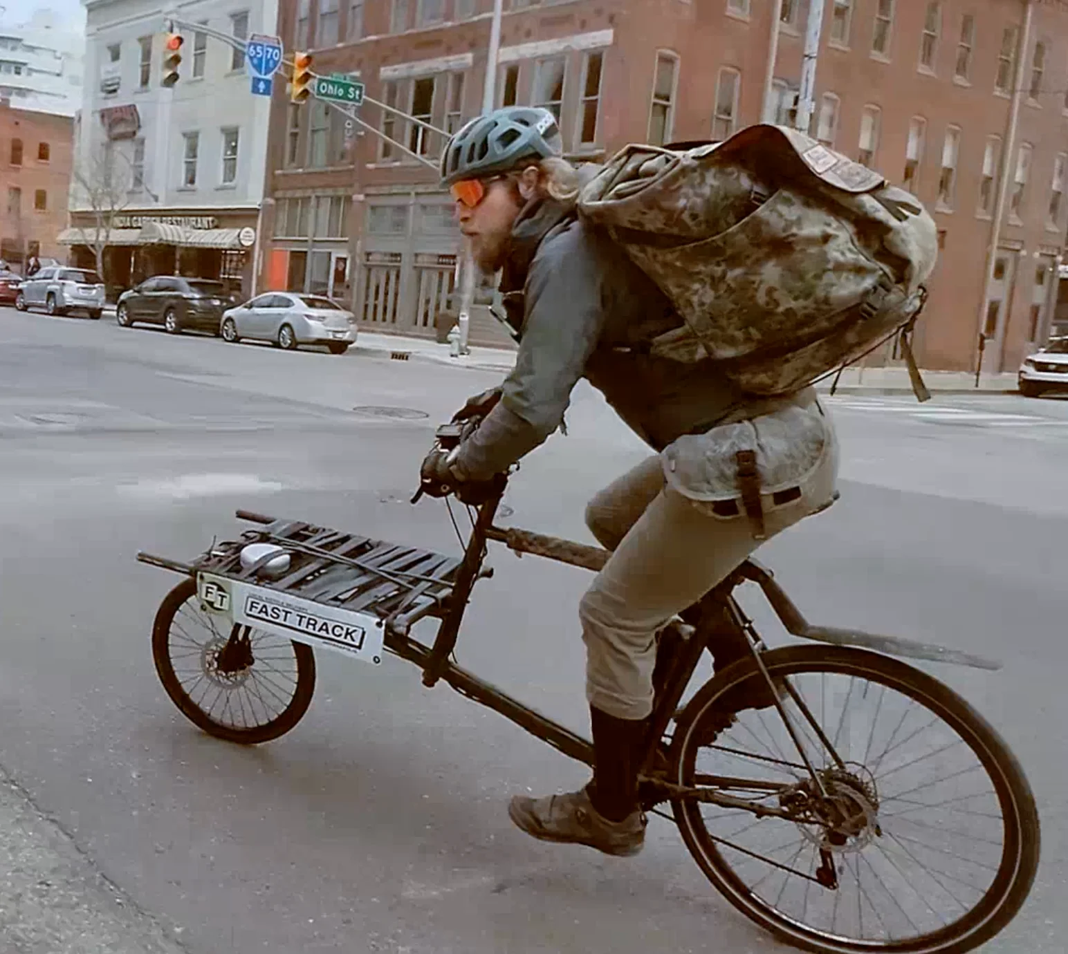 Scott is on the road, speedily delivering Subito orders to our customers in the downtown Indianapolis area.