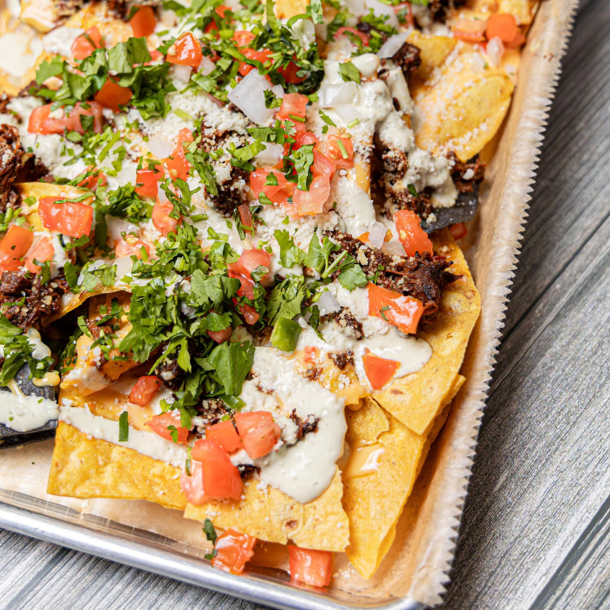 Nachos - Jerk Chicken