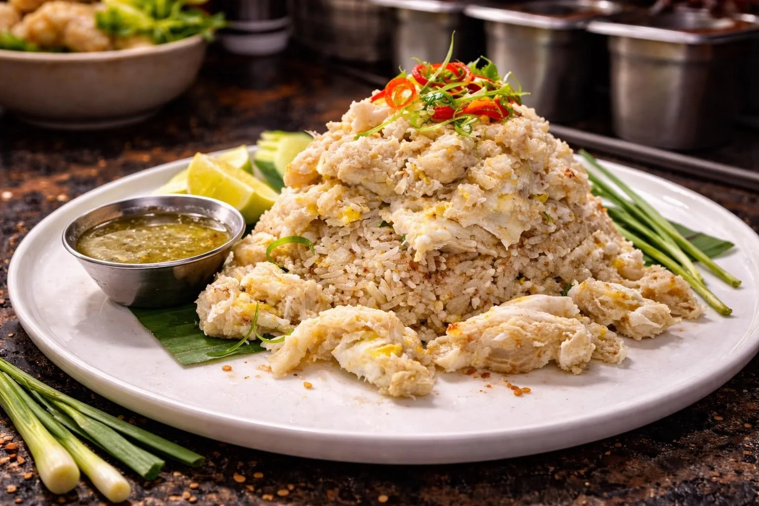 GLUTEN FREE CRAB FRIED RICE