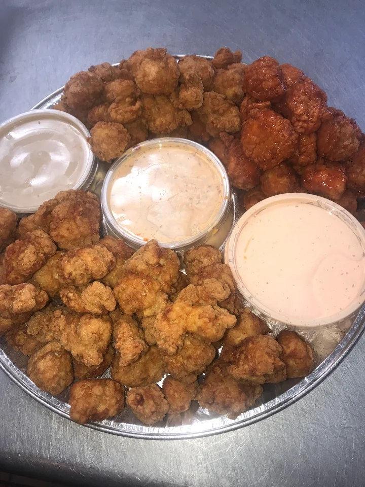 Chicken bites Philly Tray