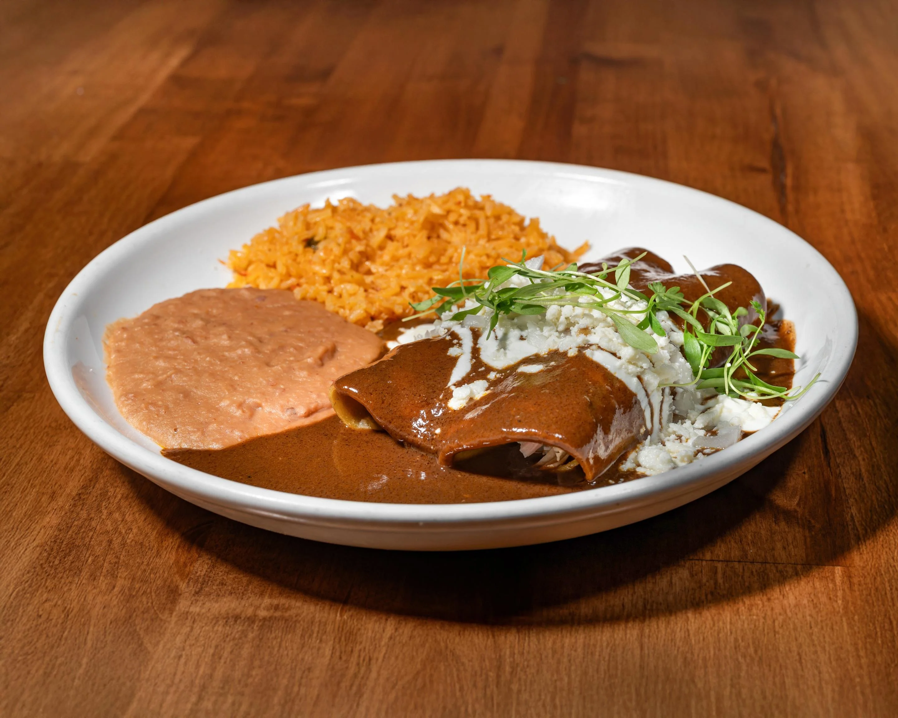 Enchiladas De Mole