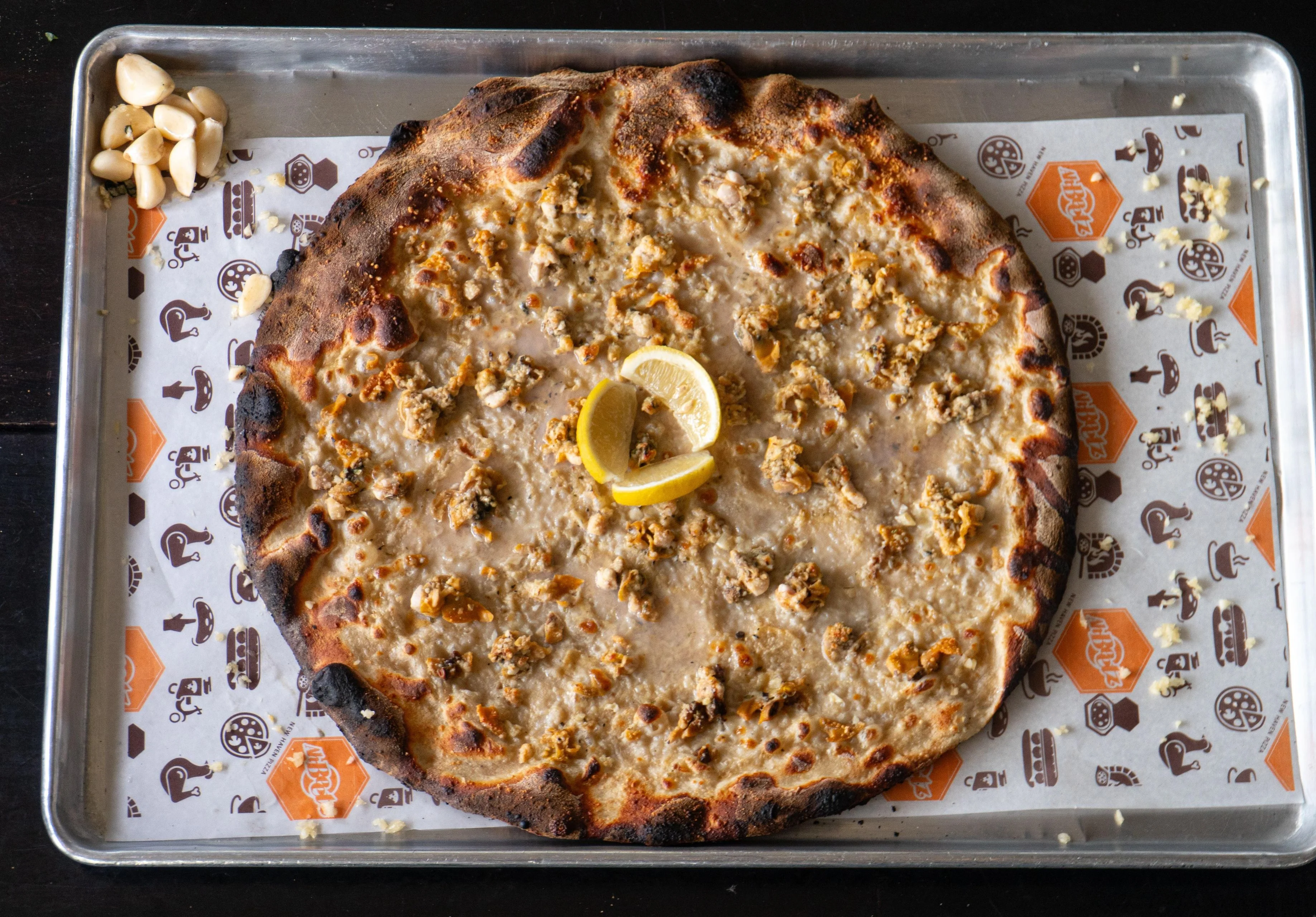 New Haven pizza, known as apizza