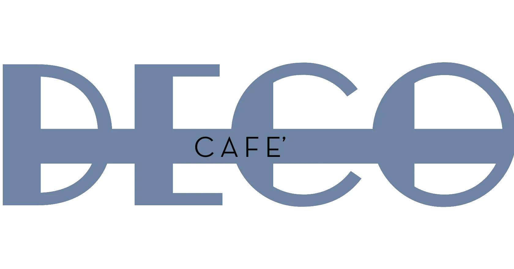 Deco restaurant logo featuring elegant design and vibrant colors.