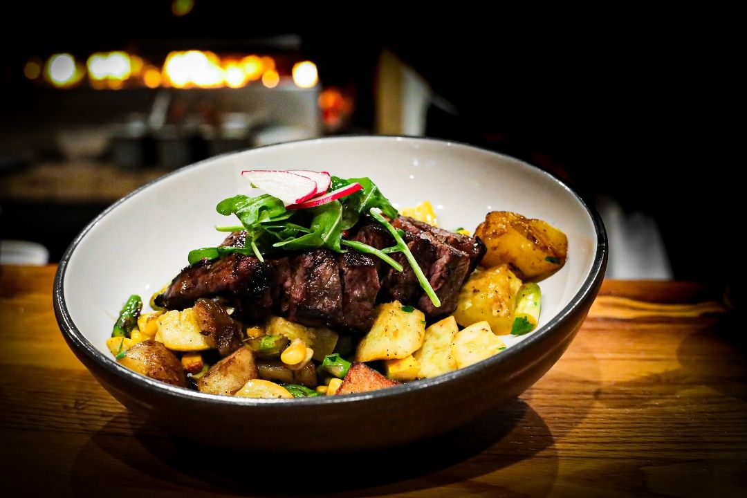 Sliced Flat Iron Steak